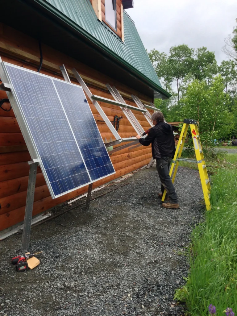 Raysolar team member providing technical support for a solar installer in Canada